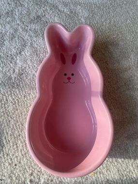 Chantal Pink Bunny Ceramic Dish
